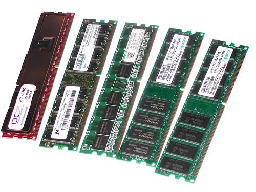 DDR Memory ram ddr PC 3200 ram, ddr PC2700 ram and PC2100 ram, PC2100 SO-DIMM - 184 pin, 200 pin